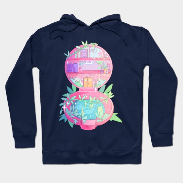 90s Nostalgia Series: Pocket Garden Hoodie by paintdust